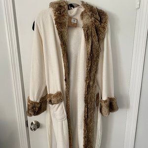 Pottery Barn Faux Fur Robe